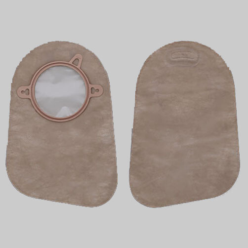 Hollister 18373 – New Image 2 piece closed ostomy pouch – 9″ – 60 Ct