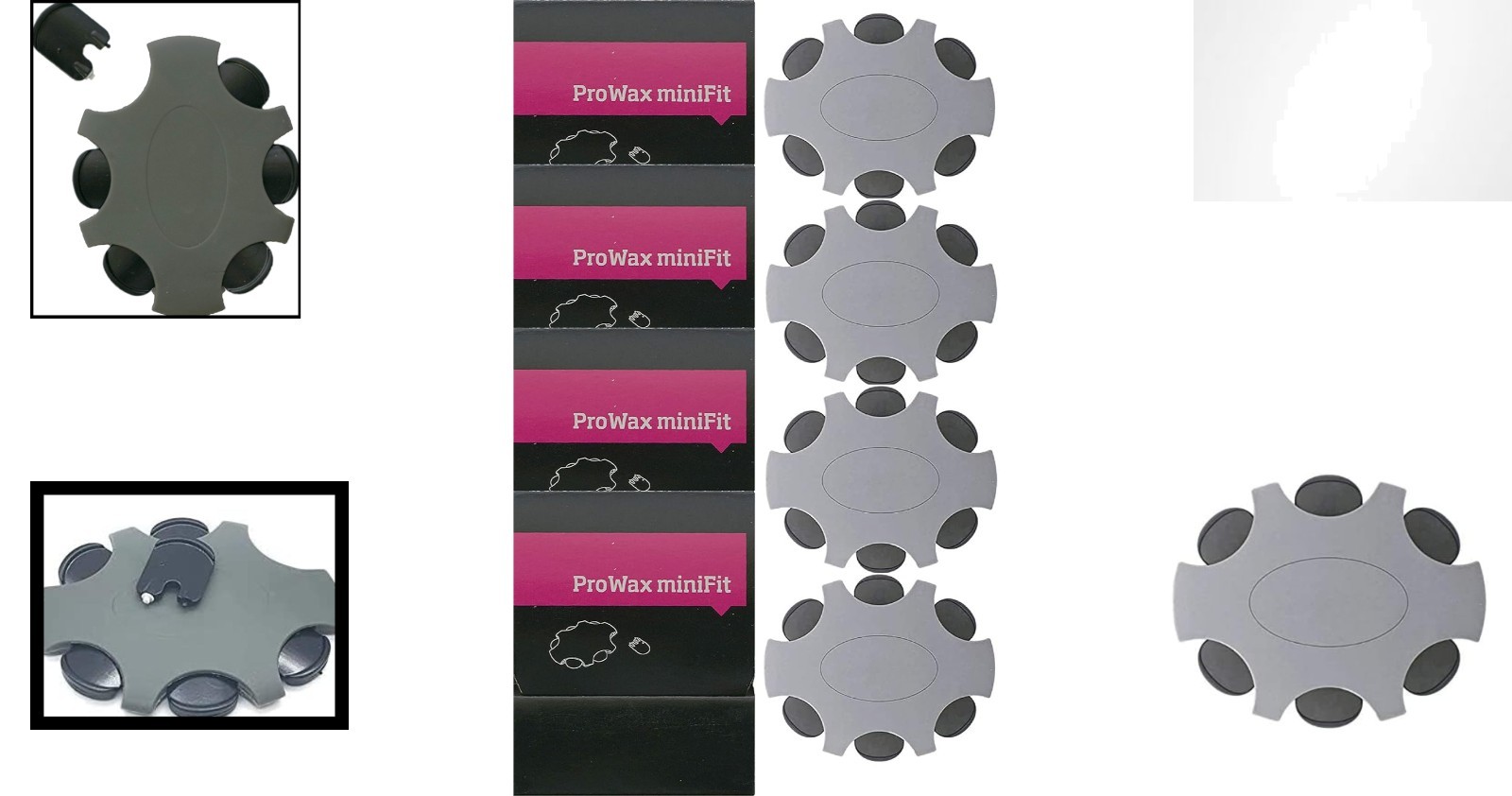 Nano-Coated Oticon MiniFit Wax Filters – 4 Packs for Superior Hearing Aid Care