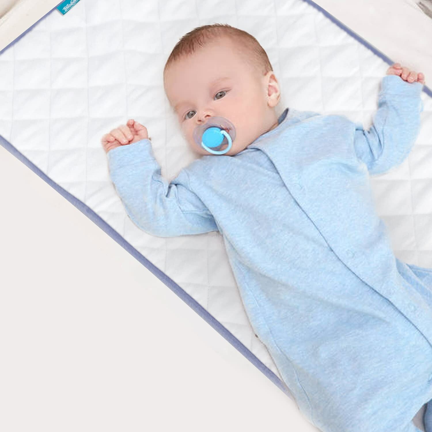 Waterproof Crib Mattress Protector 18×36 Non-Slip Incontinence Bed Pad Washable
