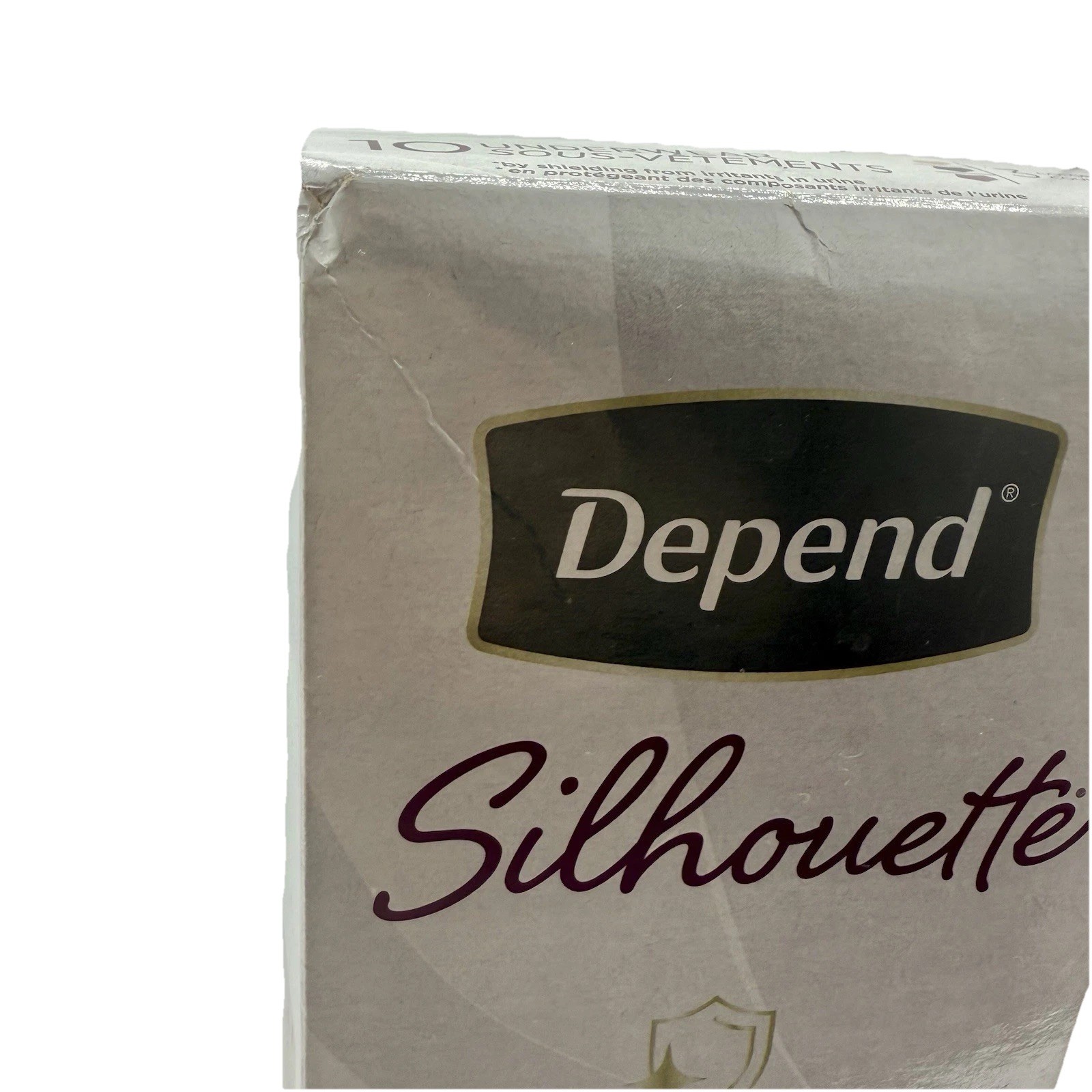 Depend Silhouette Underwear, XL 50″-60″, Maximum Absorbency, 3 Colors, 10 Count