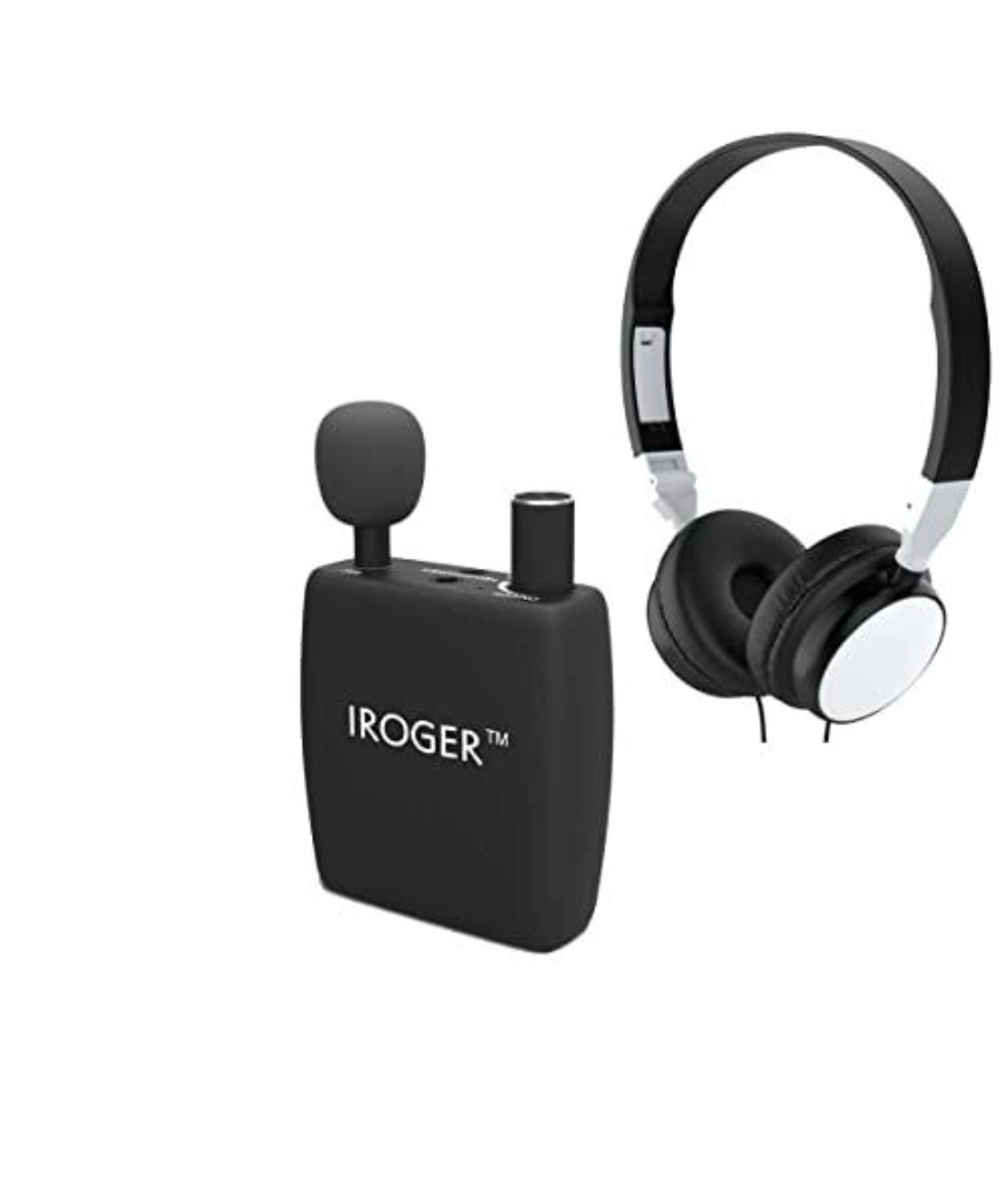 Personal Sound Amplifier, Seniors, Rechargeable Directional Mic Smart Auto-Gain
