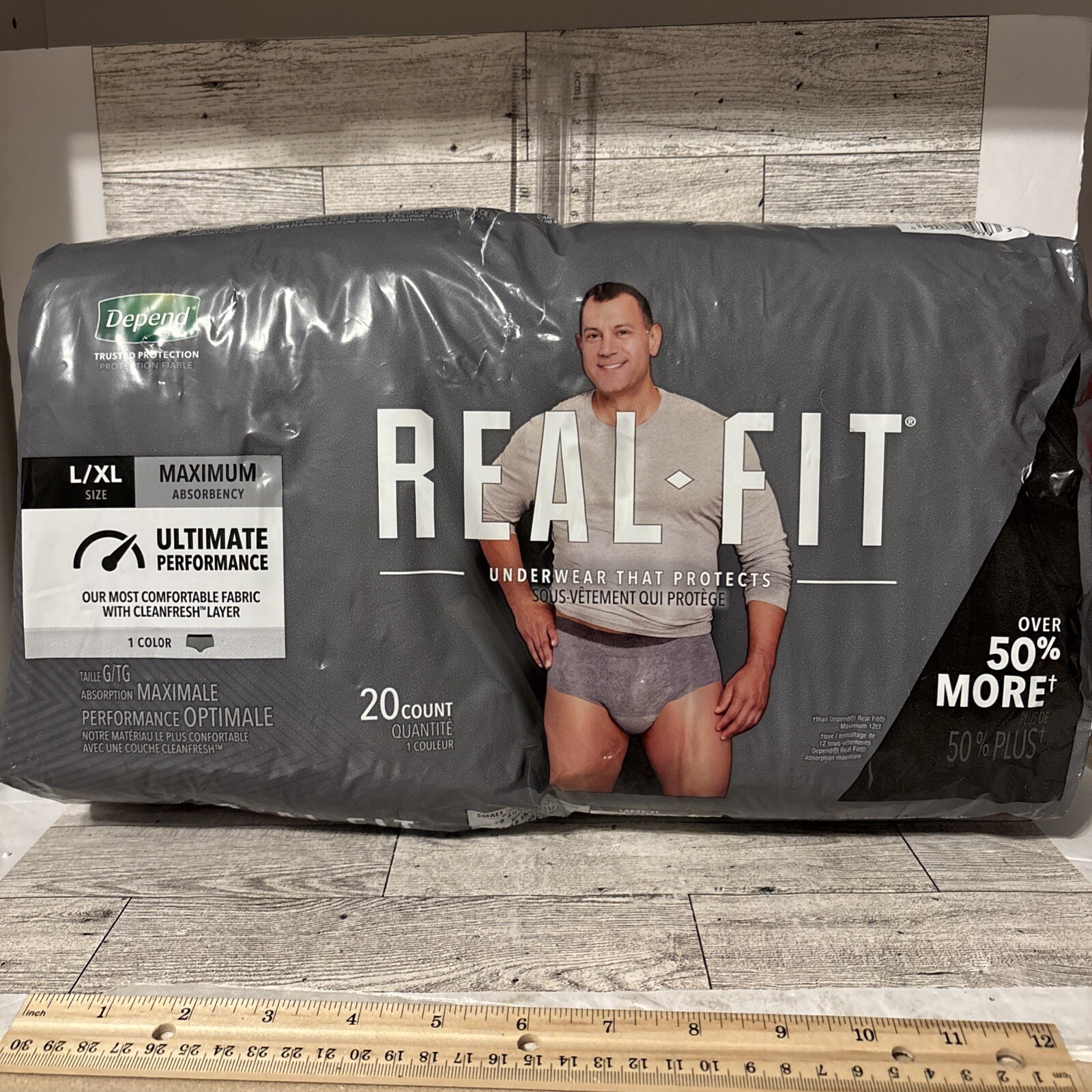 Depend Disposable Underwear Male Large / X-Large Maximum 20 Ct