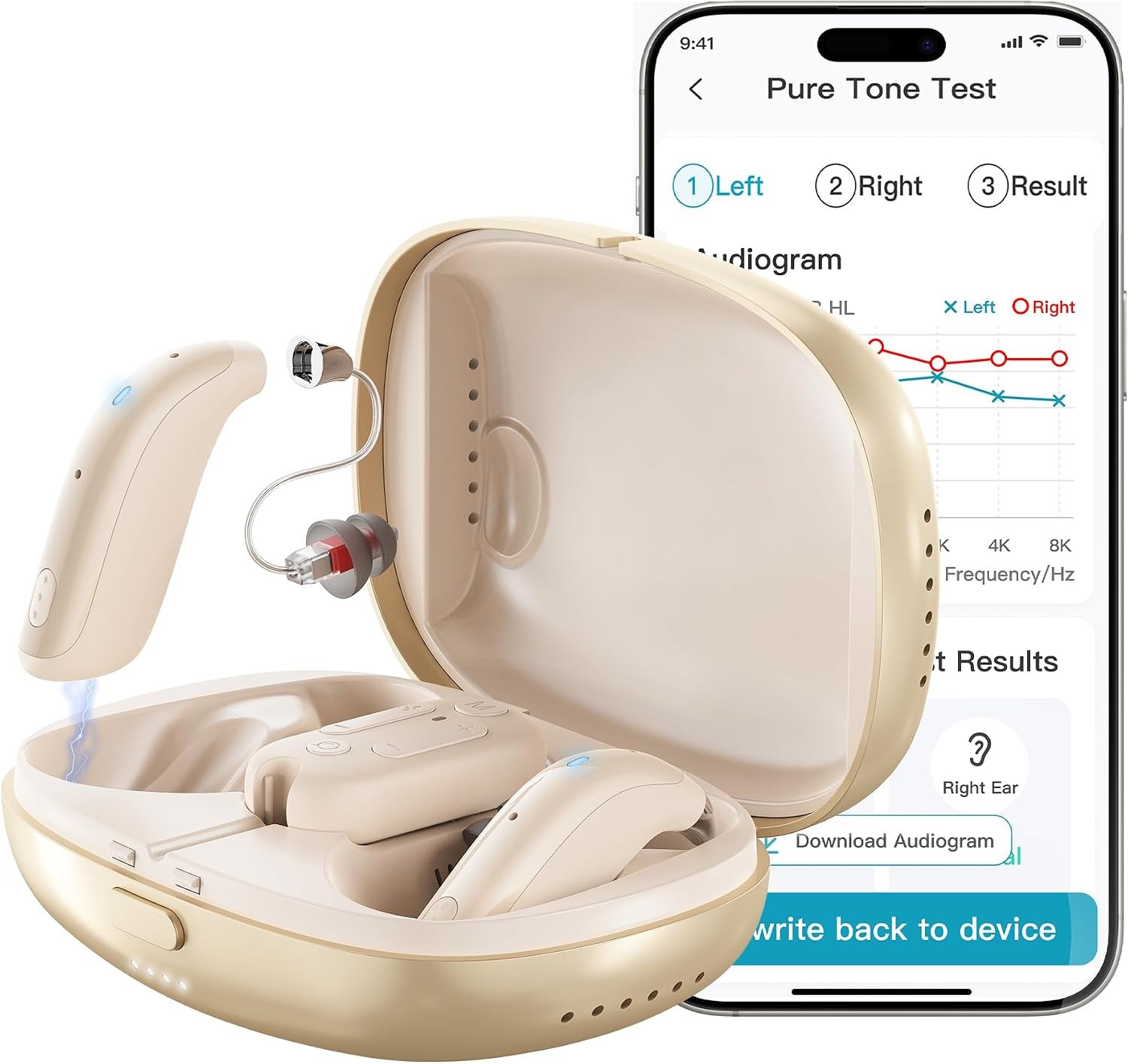 Flysound H8 MODEL for Seniors with FDA Registration (Not Amplifier)