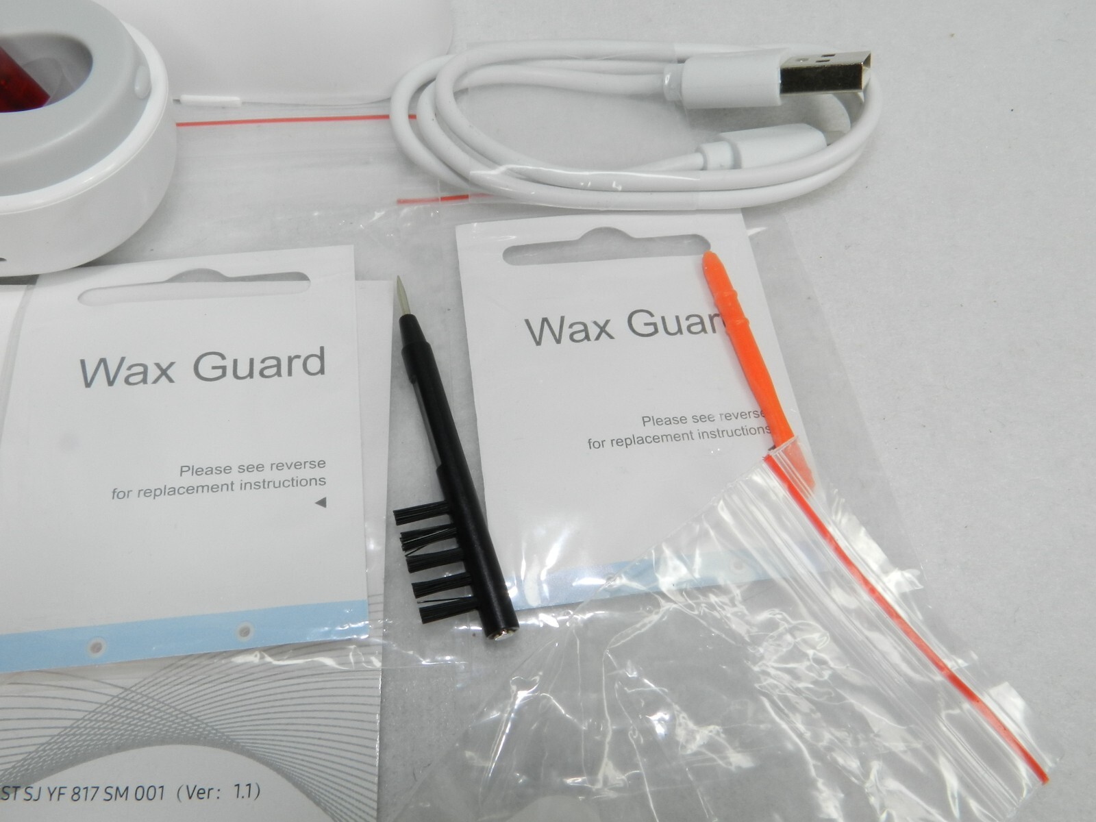 1 Pair Digital Hearing Aids Invisible In-Ear Enhancer Voice Sound Amplifier