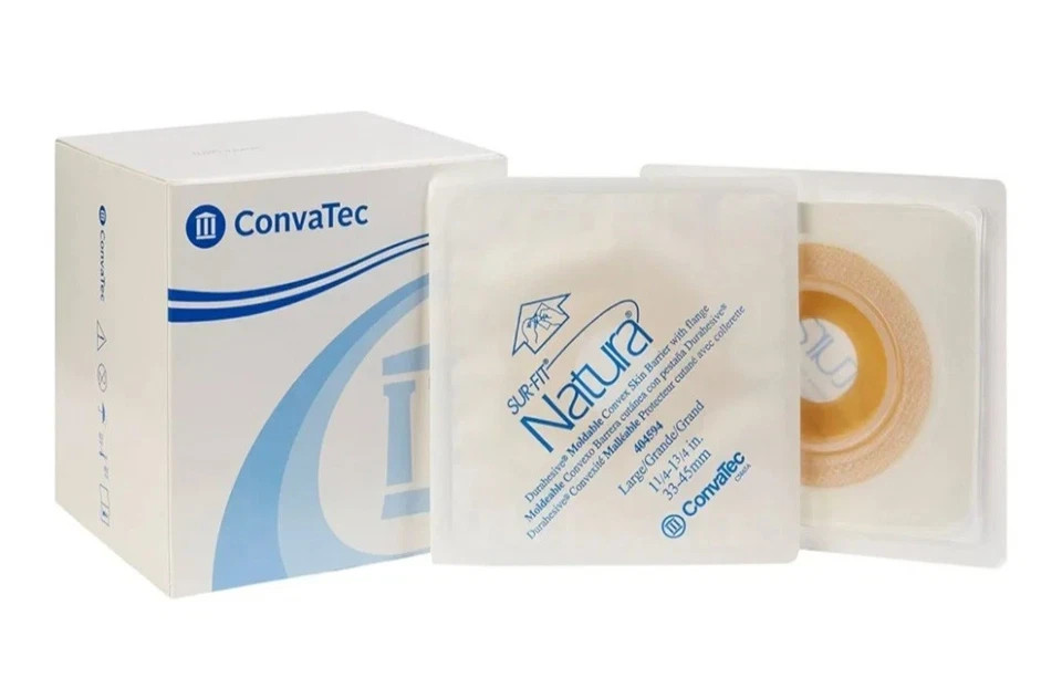 404594 ConvaTec Natura Sur-Fit 2 1/4″ 57mm New Box of 10 Durahesive Skin Barrier