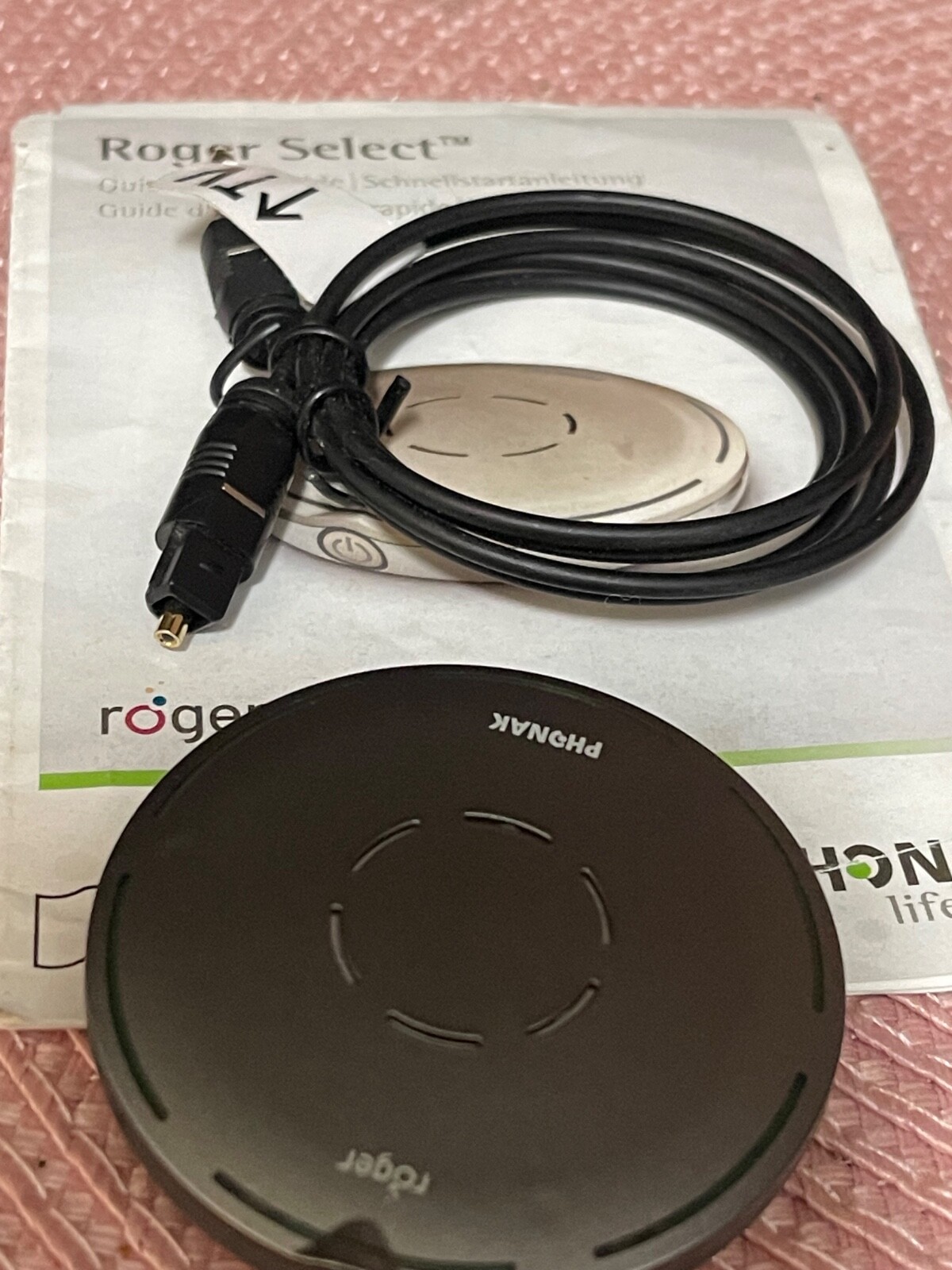 phonak roger select “ No Battery “ ***Read description **