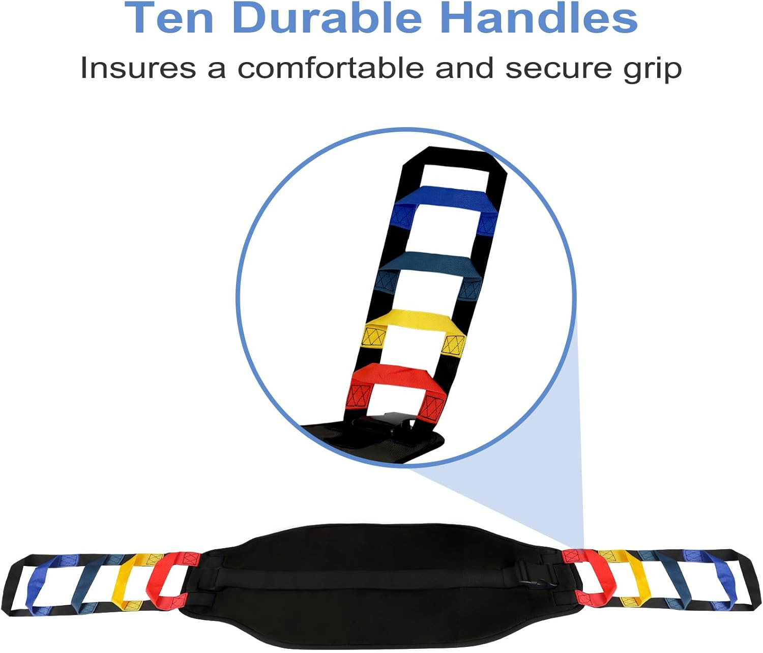 Transfer Sling, Transfer Belt for Elderly, Gait Belts for Seniors, Heavy Duty…