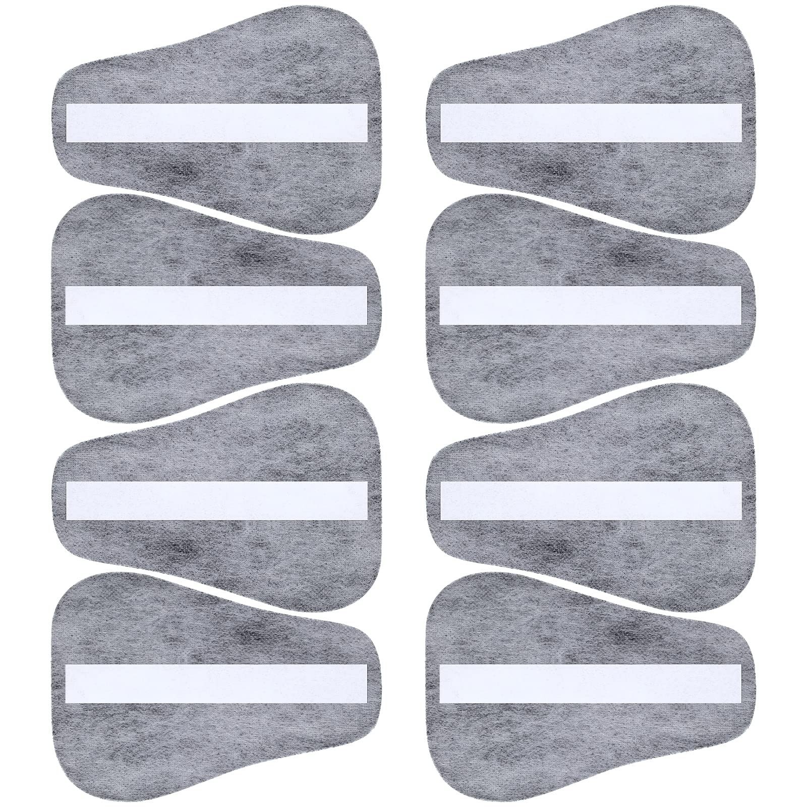 Jutom 8 Pcs Charcoal Underwear Flatulence Pads 1 Count (Pack of 8), Gray