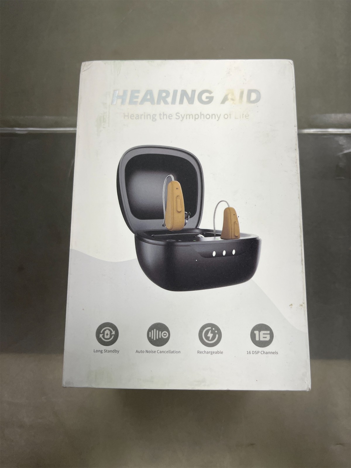 M2231 Hearing Aids for Seniors Rechargeable with Noise Cancelling