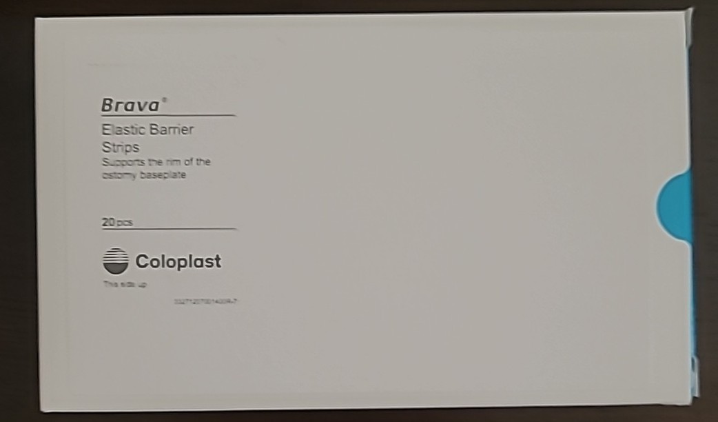 NEW Coloplast Brava 120700 Elastic Barrier Strips – 20 Pieces Exp 2028