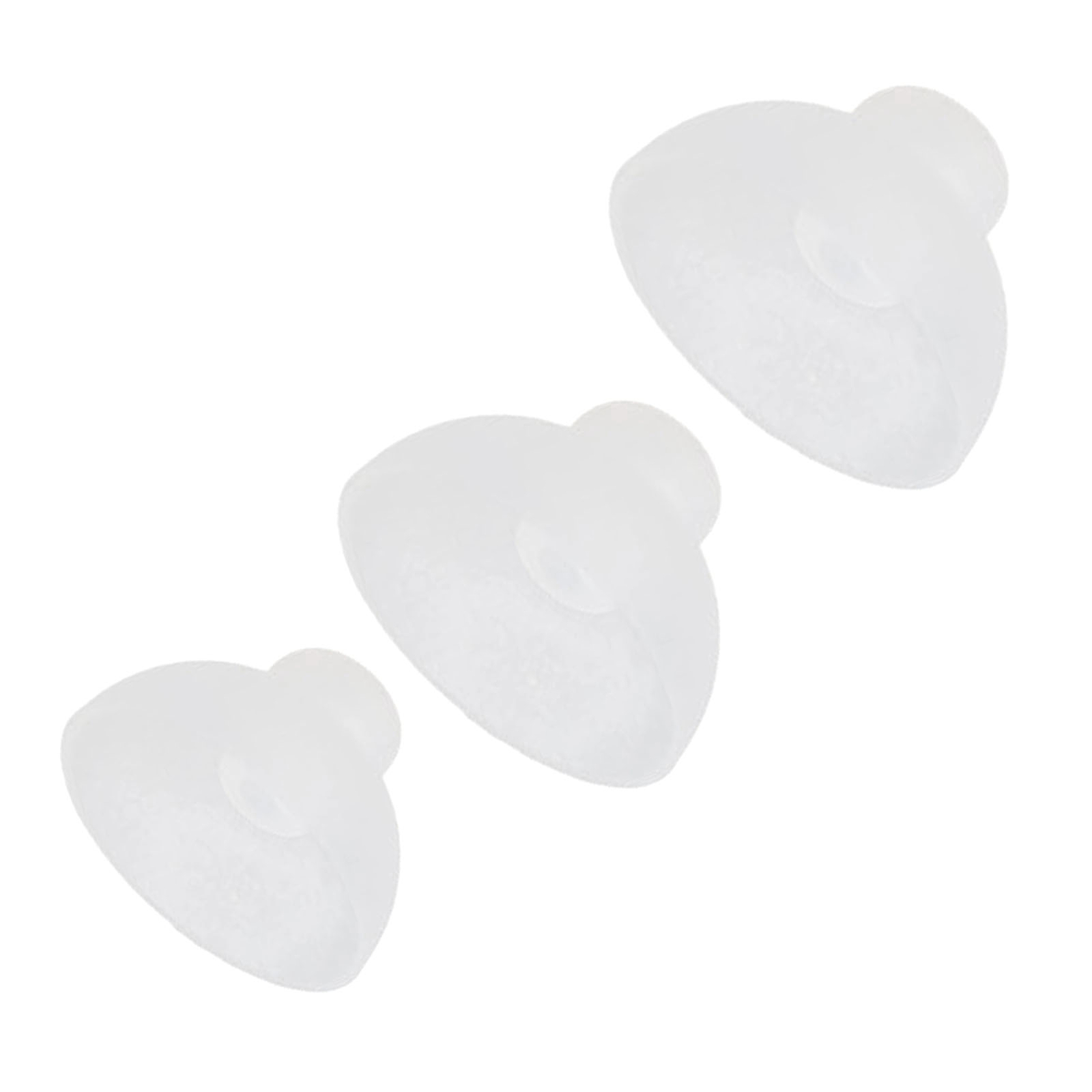 Hearing 10PCS Aid Domes Closed Silicone Hearing Aid Ear Tips Detachable Washable