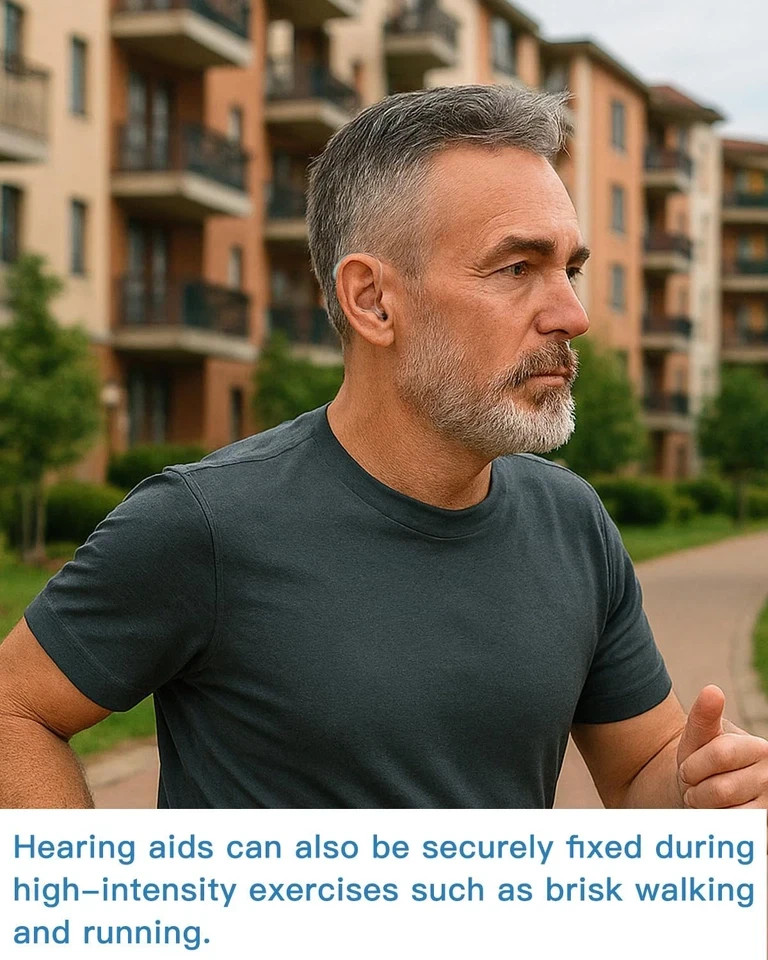 4-Pack Sports Lock for Oticon 85db – Low Touch and Secure Fit for Hearing Aids –