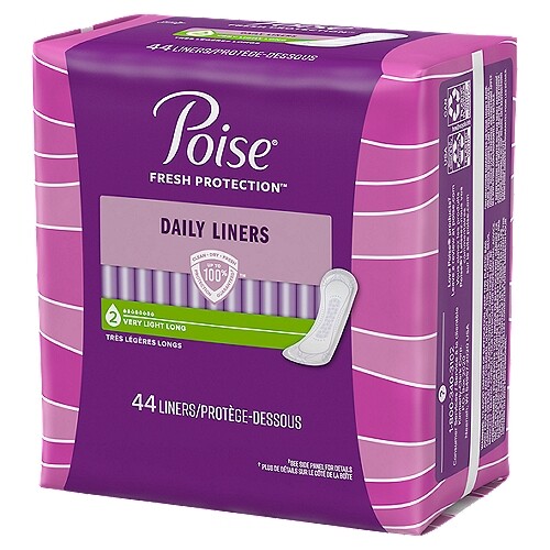 Poise Daily Liners (6 Pack)
