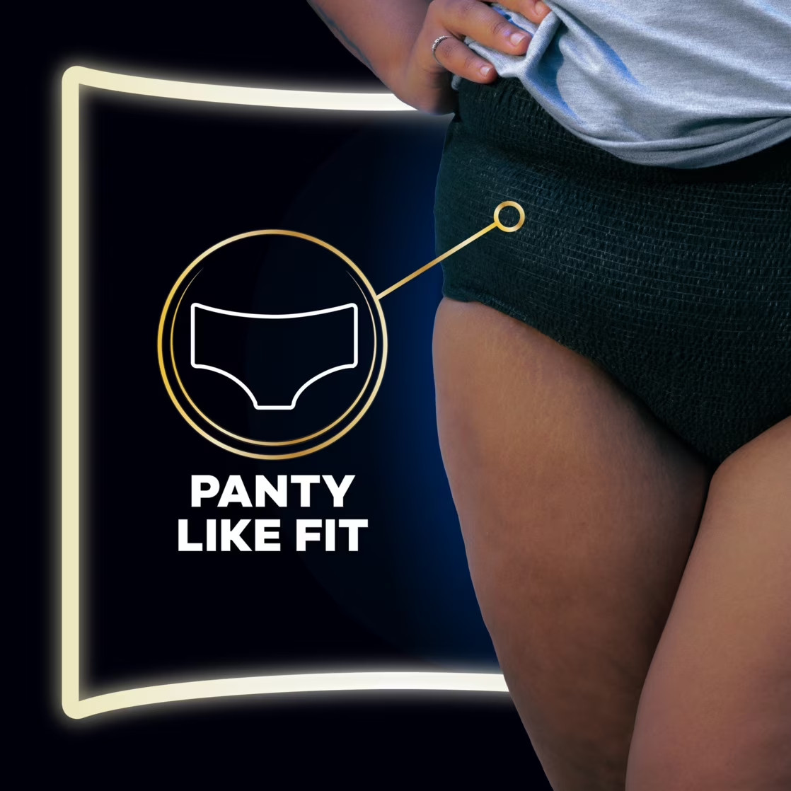 Always ZZZ Overnight Period Underwear XL 7 Ct Leak Protection Women