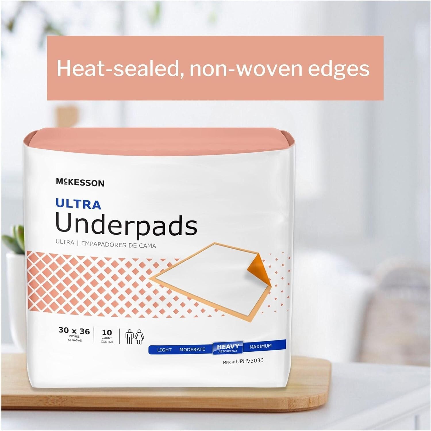 McKesson Ultra Underpad 30” X 36” Heavy Absorbency -80 PACK