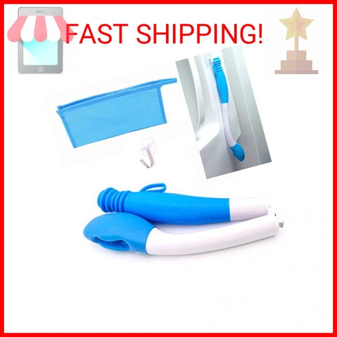 BEEMEEMASTER Foldable Long Reach Comfort Wiper for Toilet Paper, Toilet Tissue A
