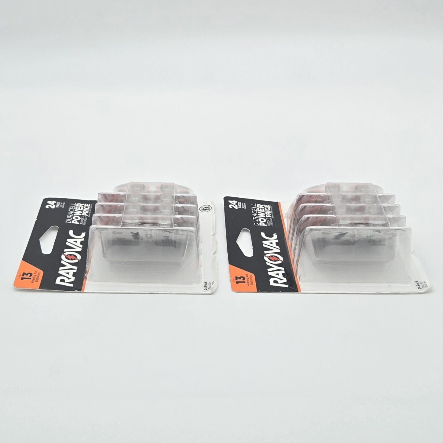48 Rayovac Hearing Aid Batteries Size 13 New~Sealed Two 24 Packs Best By 10/2028