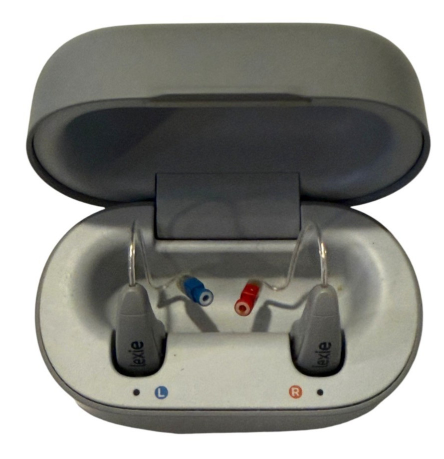 Lexie Hearing Aids Powered by Bose Rechargeable Gray Bundle Edition Authentic