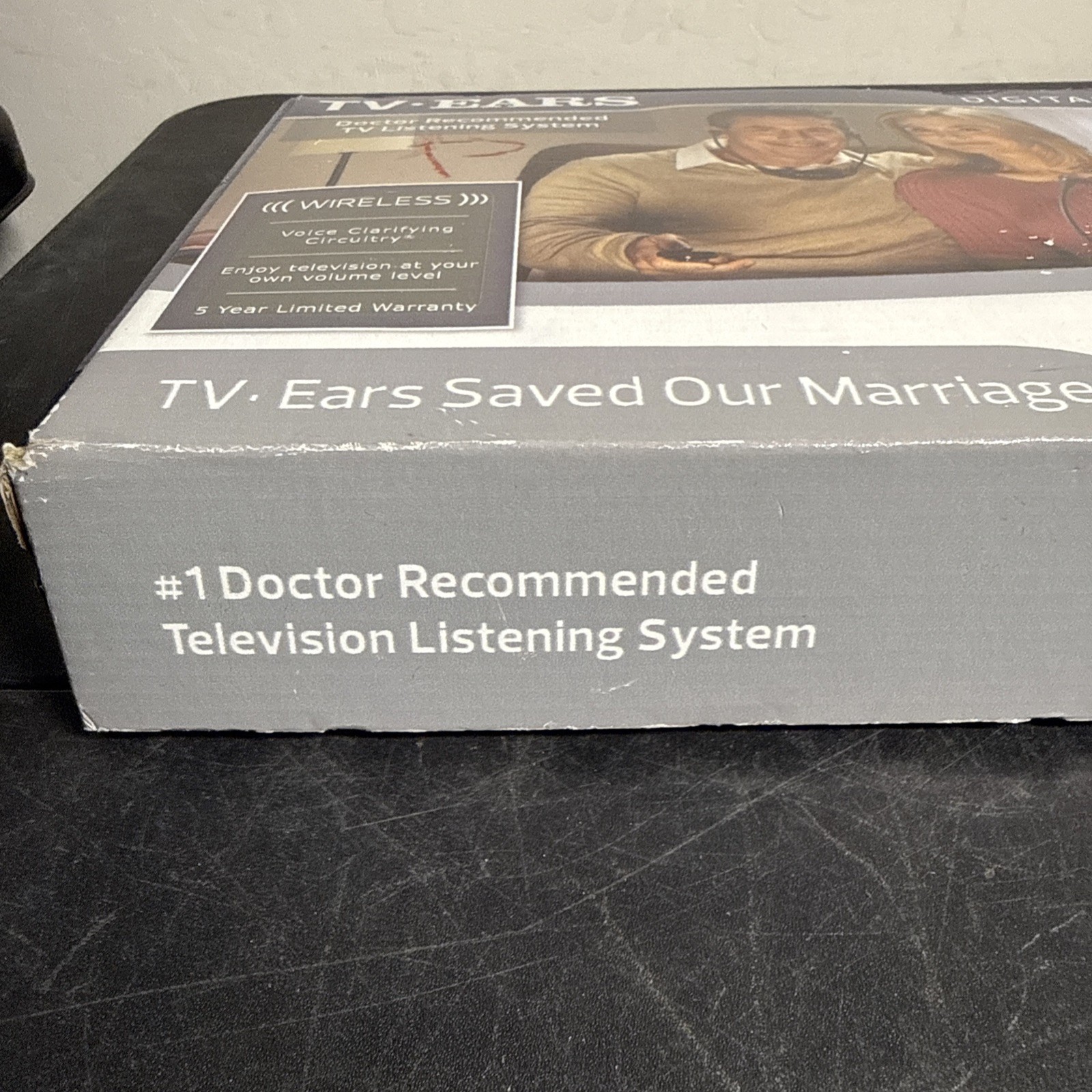 TV Ears 5.0 Wireless Headset System Dual 11741 TV Listening Hearing Assist OB