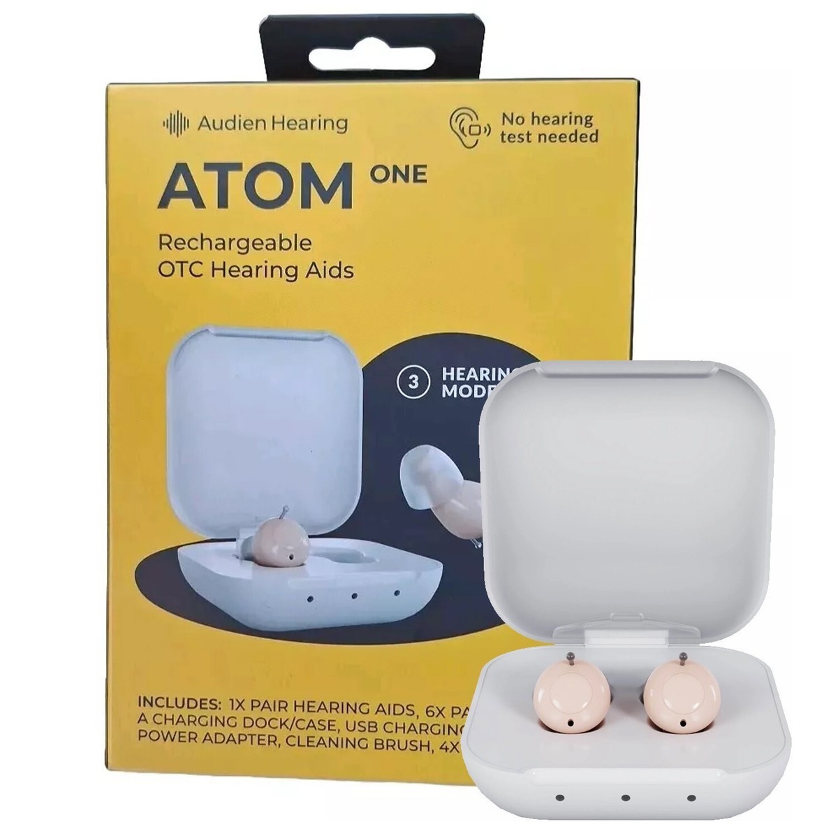 Audien Atom One OTC Hearing Aids