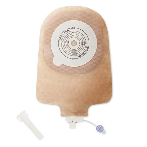 Hollister #89005, Flextend Premier Urostomy Kit, Ultra Clear, 2-1/2″, 5/Box