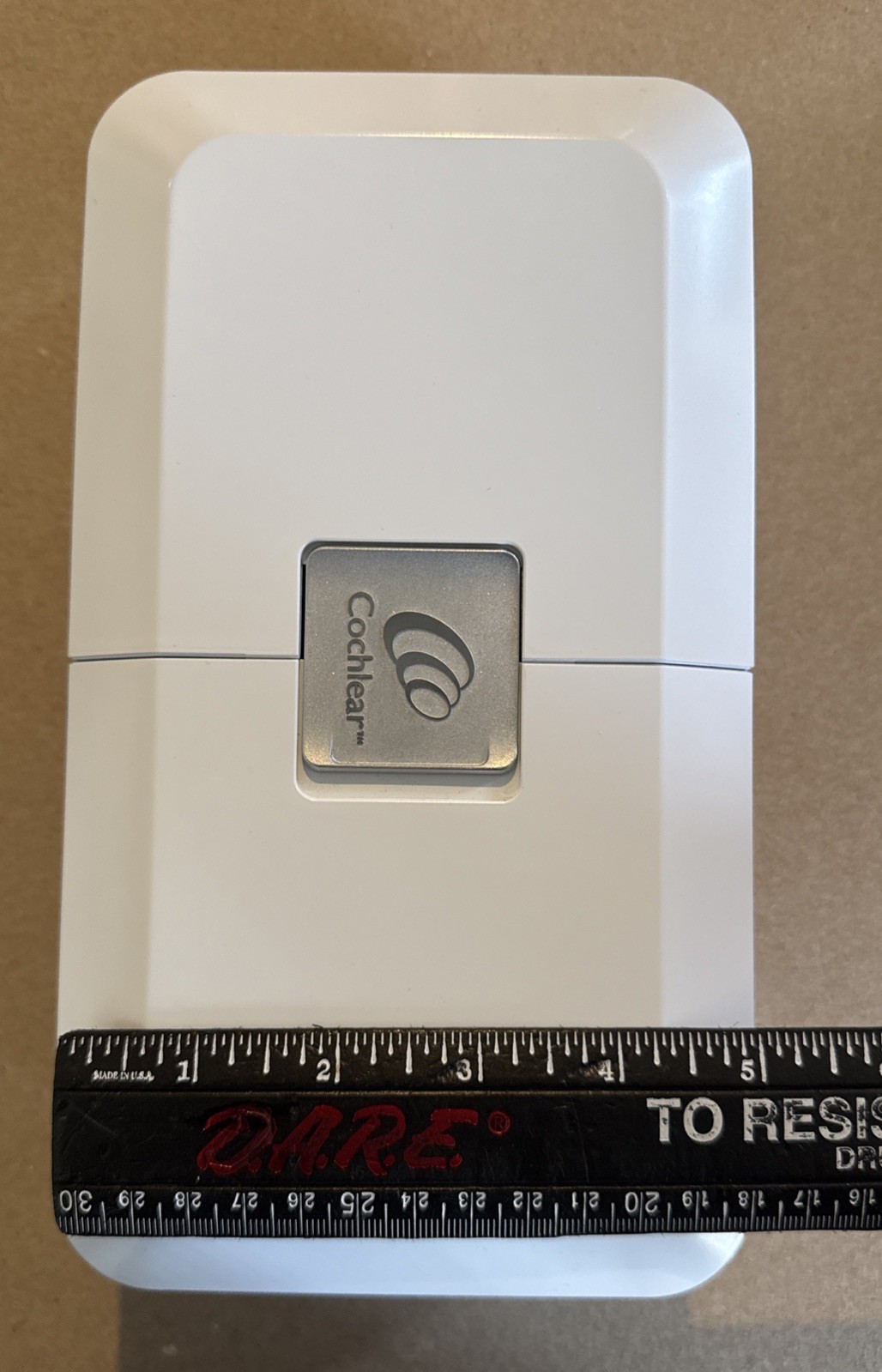 Cochlear BAHA Storage White Hard Case ONLY