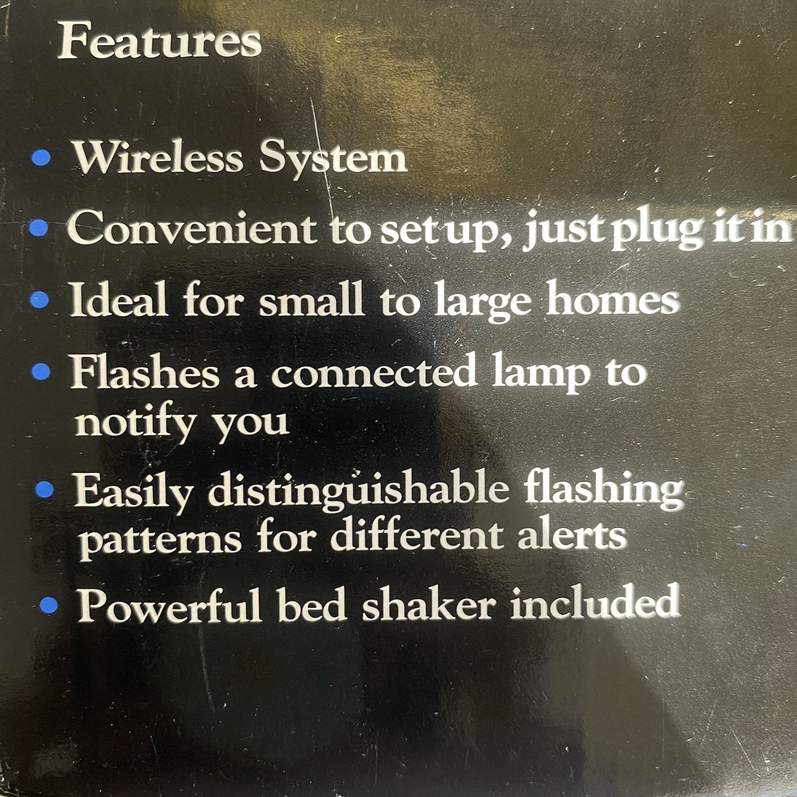 Ameriphone Alertmaster AM-6000 AM-Remote Receiver For Hearing Impaired Read