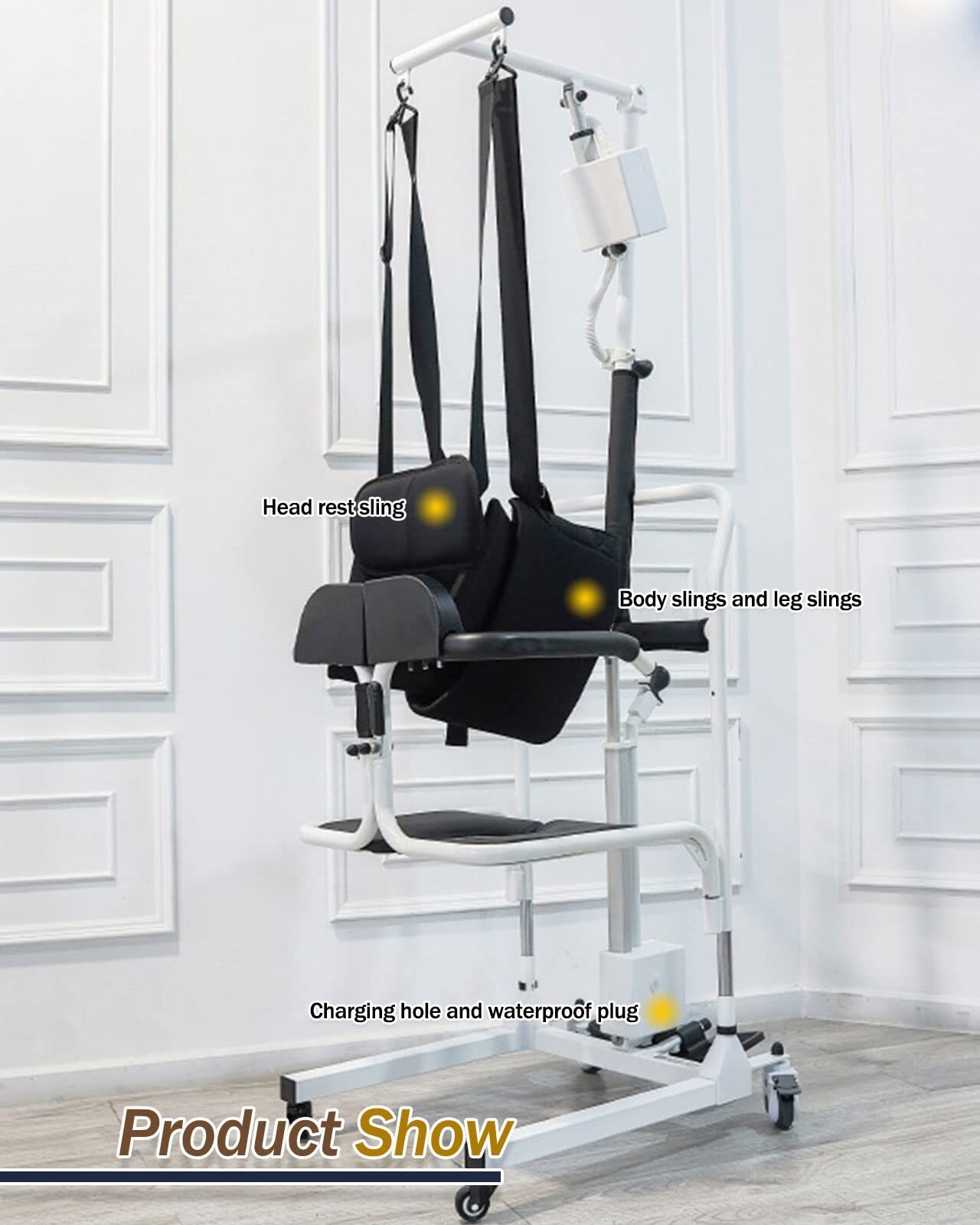 Patien lift transfer chair replacement. BASE NOT INCLUDED.