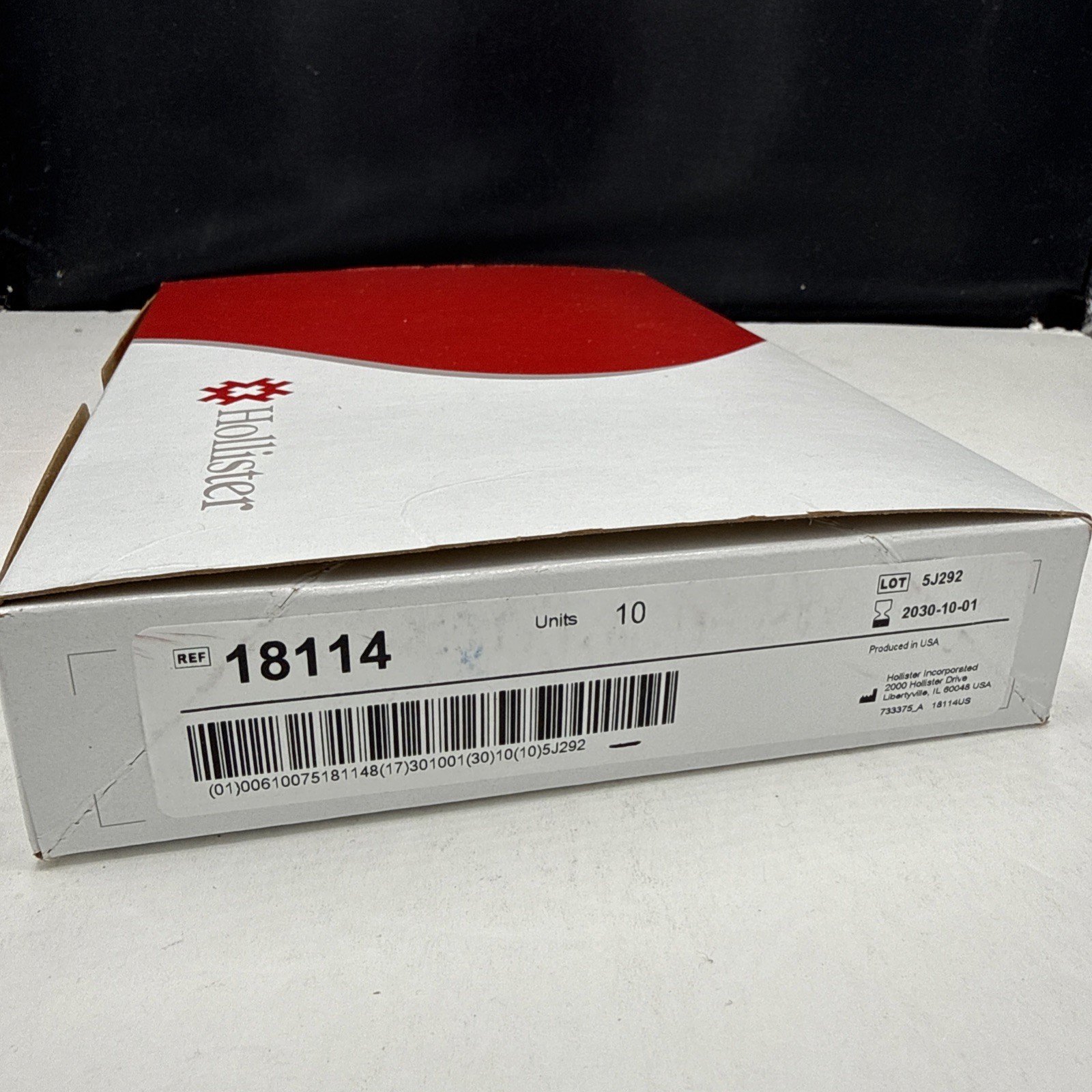 Hollister 18114 New Image Ostomy Drainable 2 Piece Pouches 2 3/4″ New Box of 10