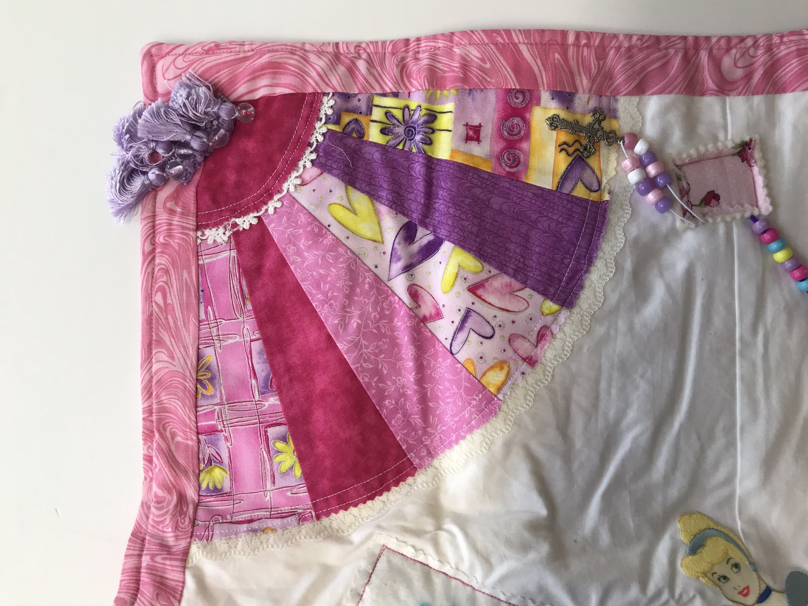 Fidget Quilt Blanket, Handmde For Elderly Alzheimer’s Adult Dementia. Sensory.
