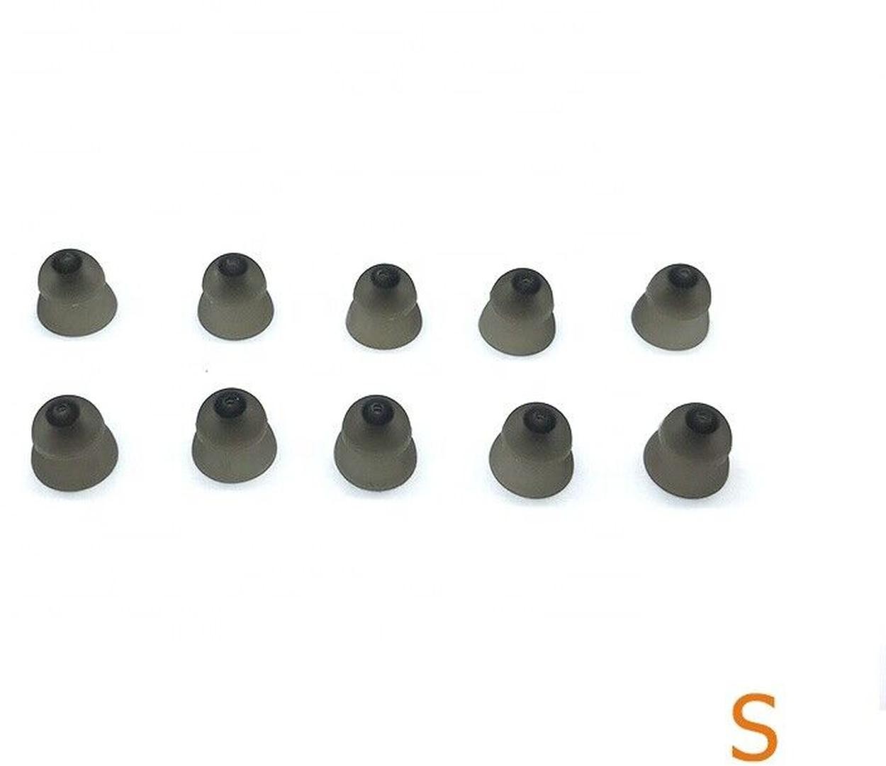10 x EWANTO silicone power dome/shields for hearing aids size S (8 mm)