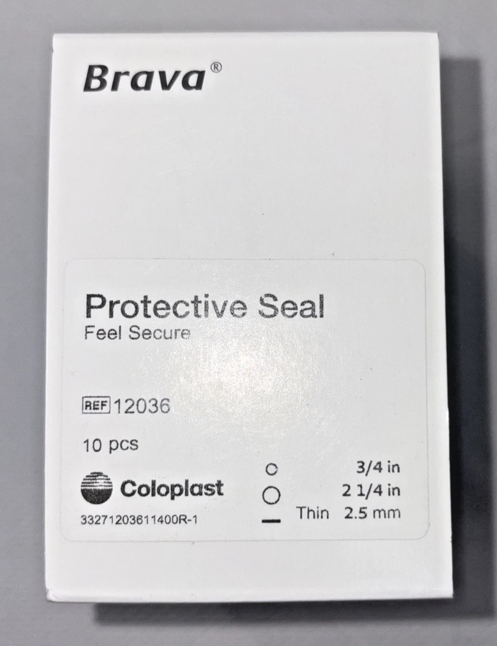 *2 Boxes* Coloplast 12036 Brava® Protective Seals 10/Bx Exp 04/2027