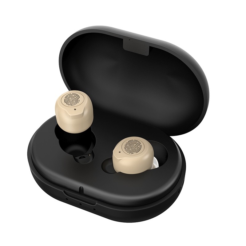 Hearing Aid Sound Amplifier for Elderly with Magnetic Charging Case, Mini Invisi