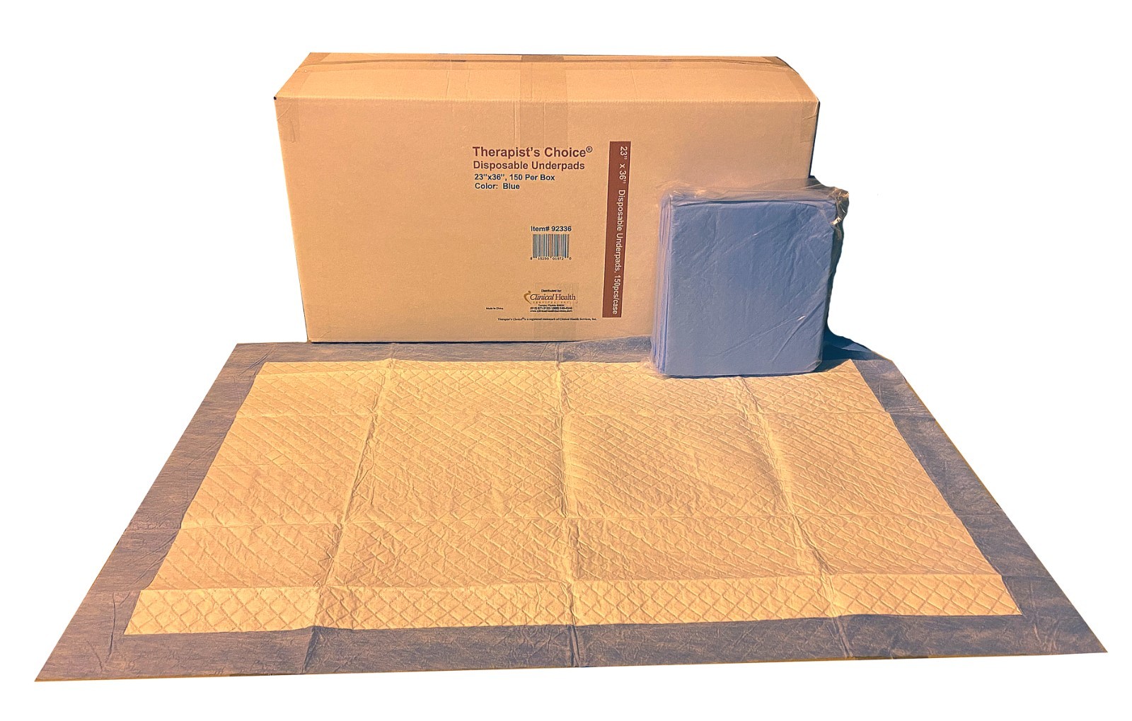 Therapist’s Choice Disposable Adult Incontinence Underpads 23″ x 36″ 150 Count