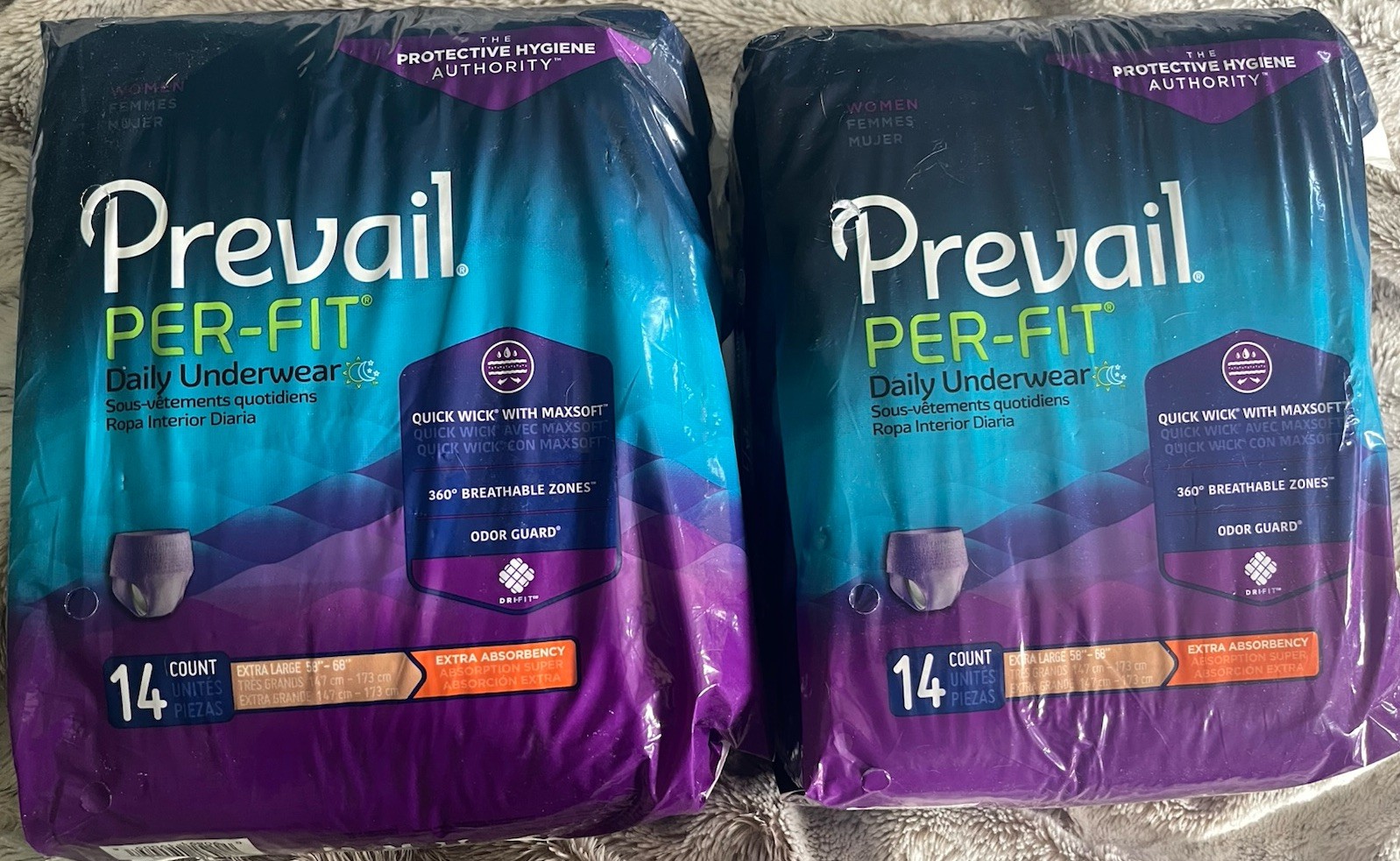 Prevail Per-Fit Size xL 14 Count 2 Pack