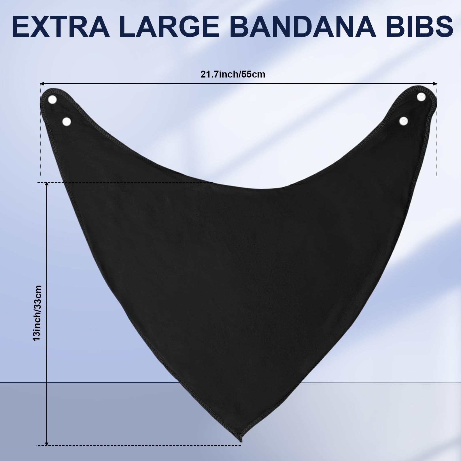 4 Pcs Adult Drool Bib for Men Women Special Needs, Soft Absorbent Large Elder…