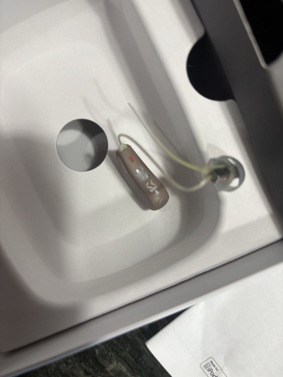 Beltone Hearing Aid And Charger. Right Here.