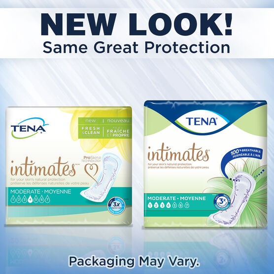 Tena Intimates Moderate Incontinence Pads, 20 Count – Pack of 1