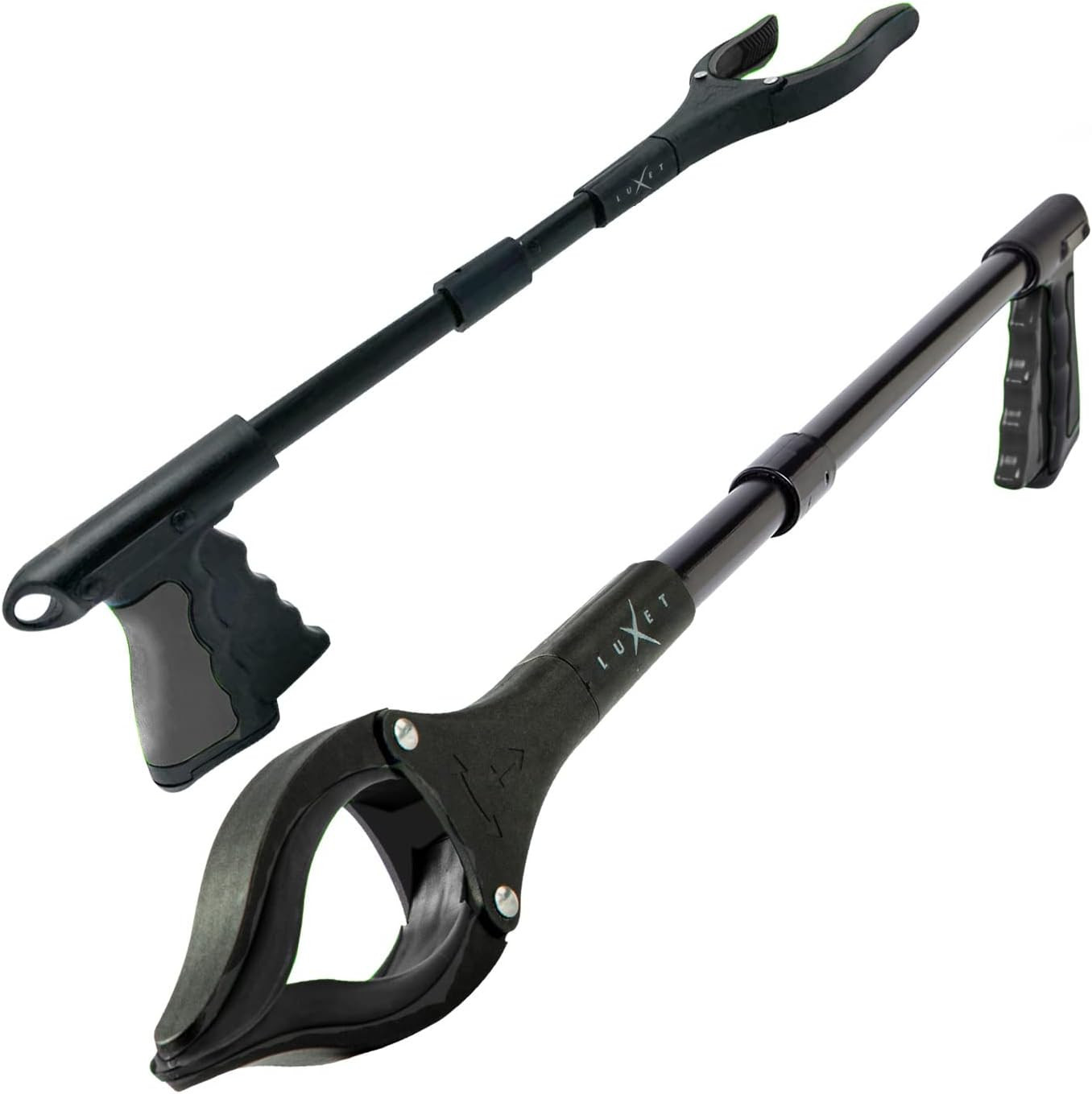 Grabber Tool 19″ Aluminum Magnetic Claw, Rotating Lightweight Foldable Reacher G