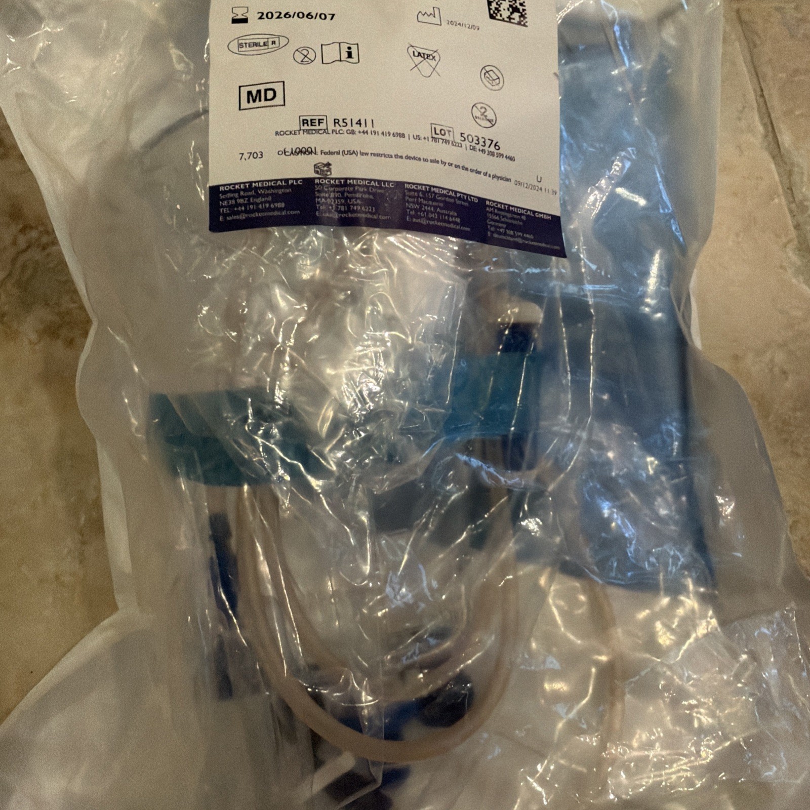 – General • ROCKET MEDICAL For Sale ROCKET MEDICAL R51411 ROCKET Exp 6/7/26