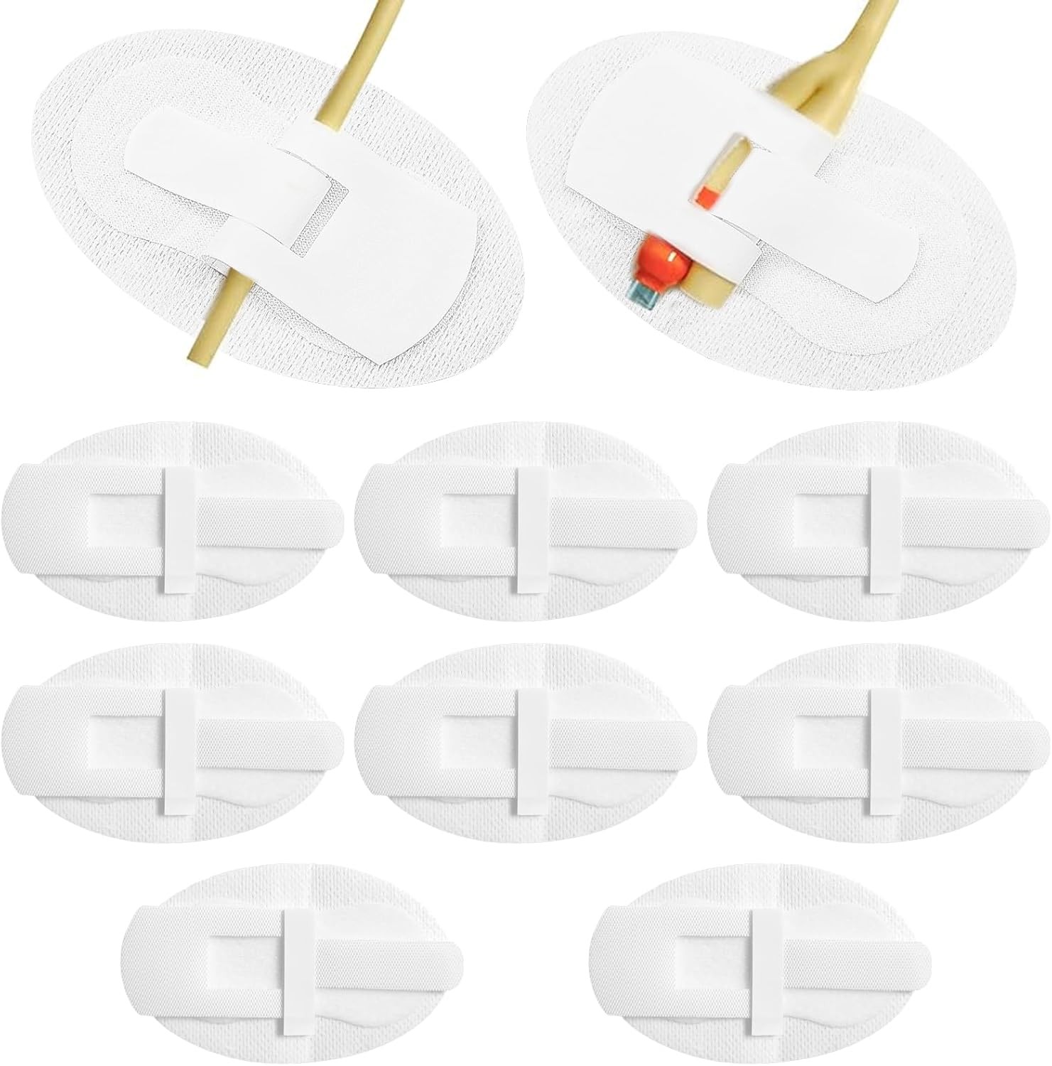 Catheter Stabilization Devices – 8 PCS Self-High Adhesive Catheter Holder, Cathe