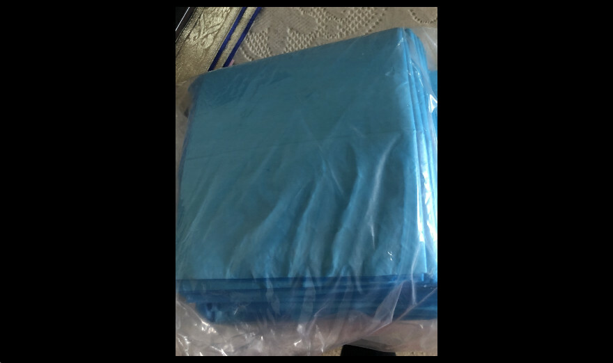A World Of Deals 23 X 36 in. Blue CHUX DISPOSABLE INSPIRE -75 Pieces
