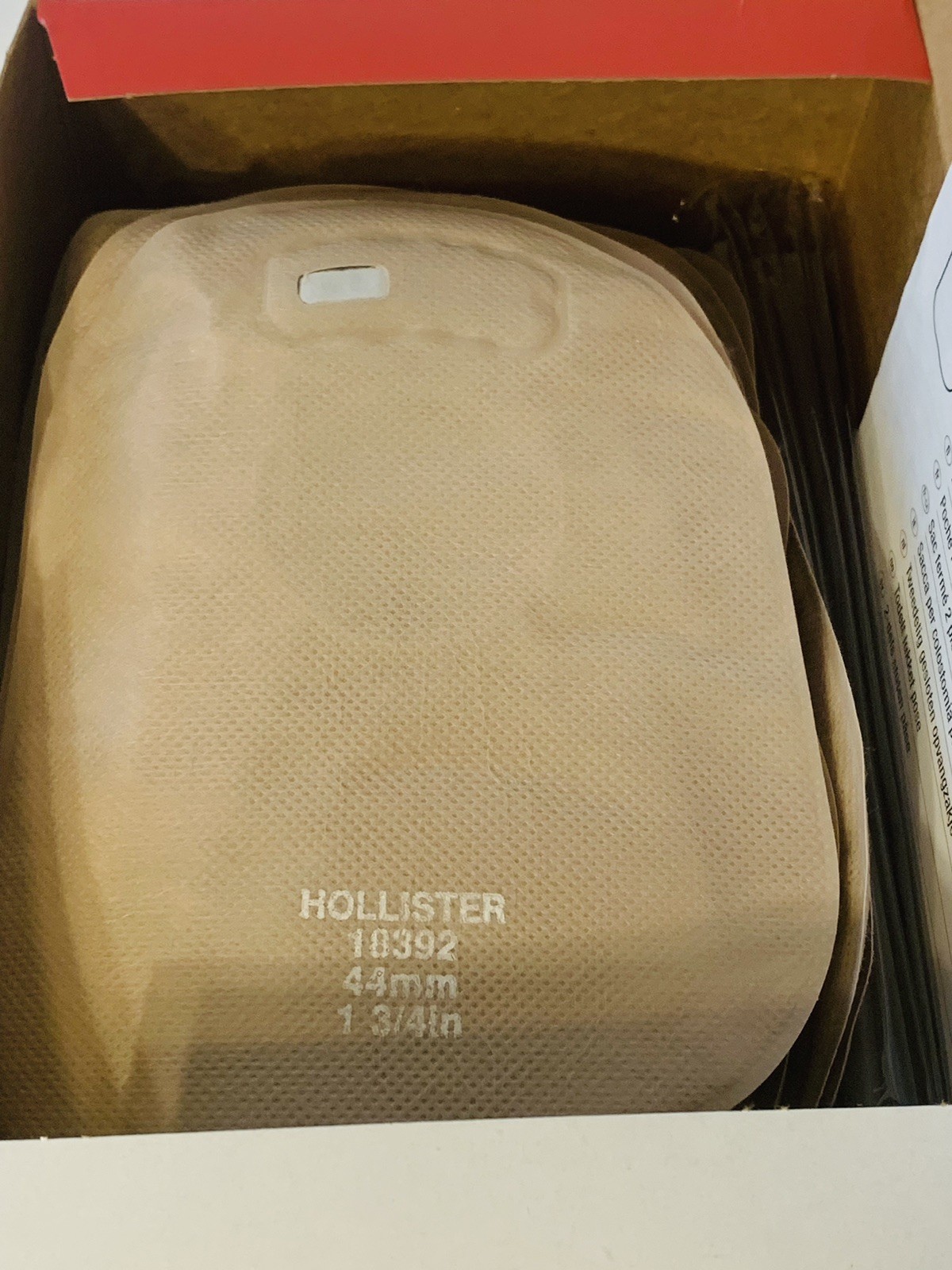 60 Hollister 18392 2-Piece Closed Ostomy Pouch 1 3/4″ 1BX/60 Pouches Exp.2028