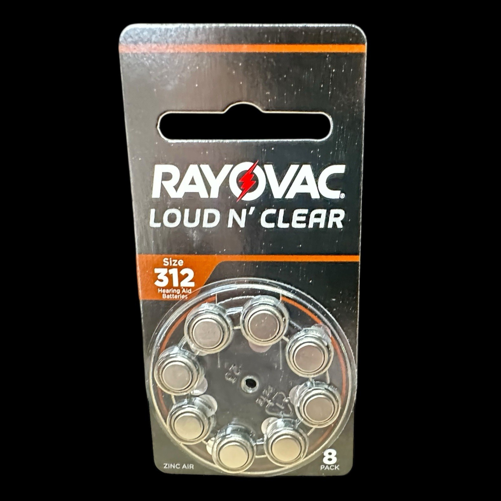 Rayovac Loud n’ Clear Hearing Aid Batteries Size 312 – 21 Packs