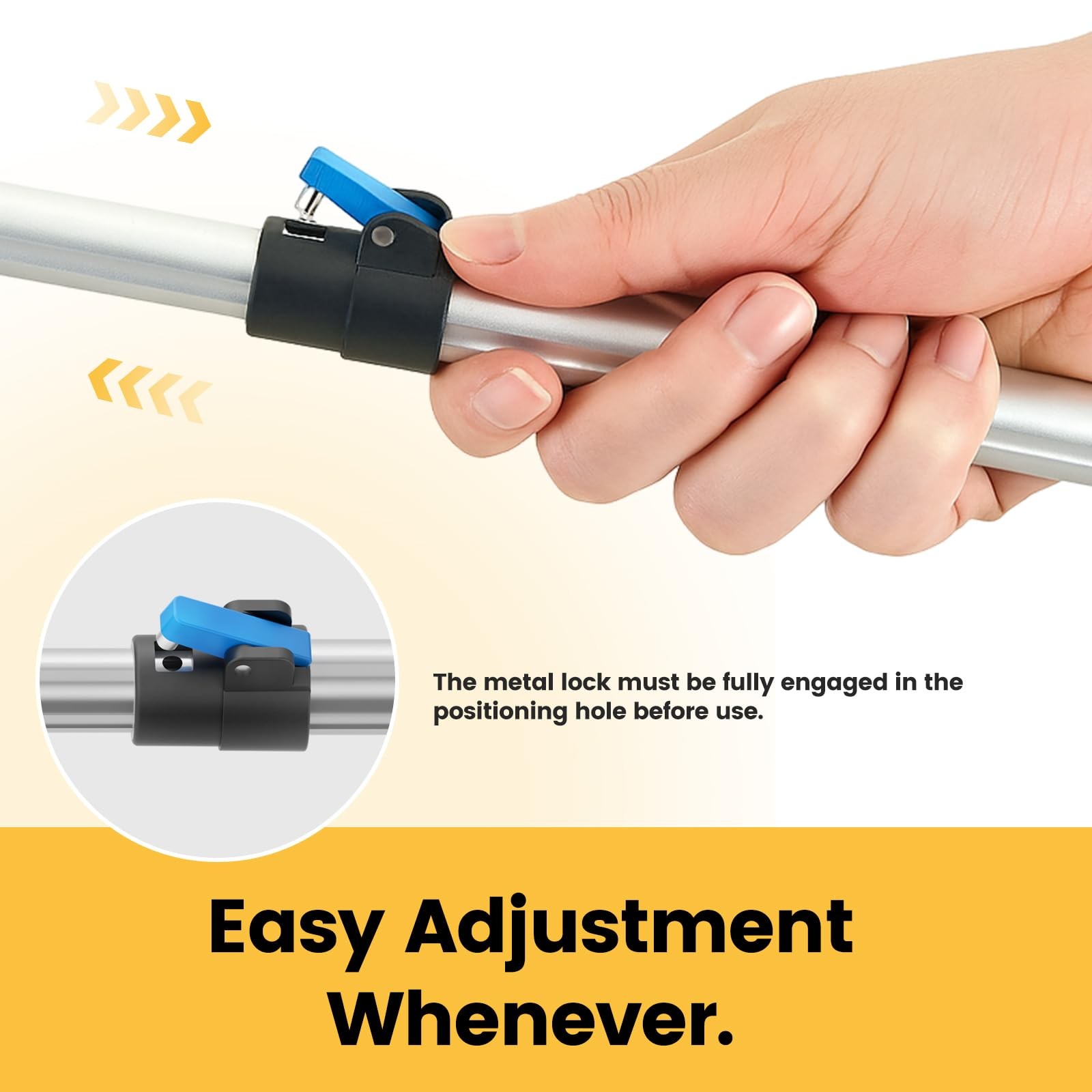 Telescopic Grabber Reacher Tool, 5-Level Adjustable Length (23” to 41”) – Tras