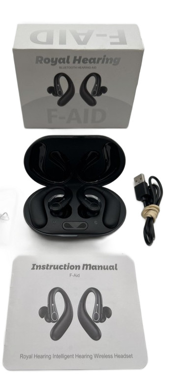 Bluetooth Hearing Aids Seniors Rechargeable F-aid8