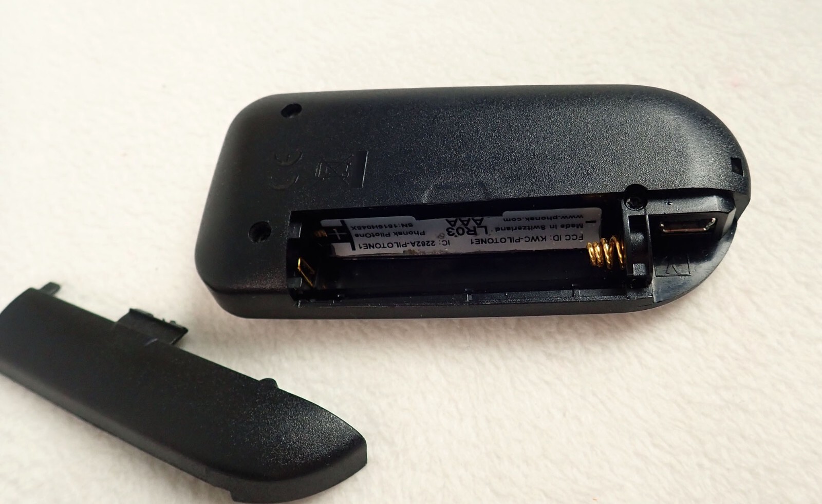 Original Phonak Pilot 1 Hearing Aid Remote Control With Belt Clip Tested