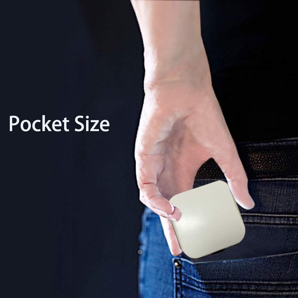 Sleek Black Hearing Aid Case – Hard, Lightweight & Splashproof, Fits ITE/RIC/CIC