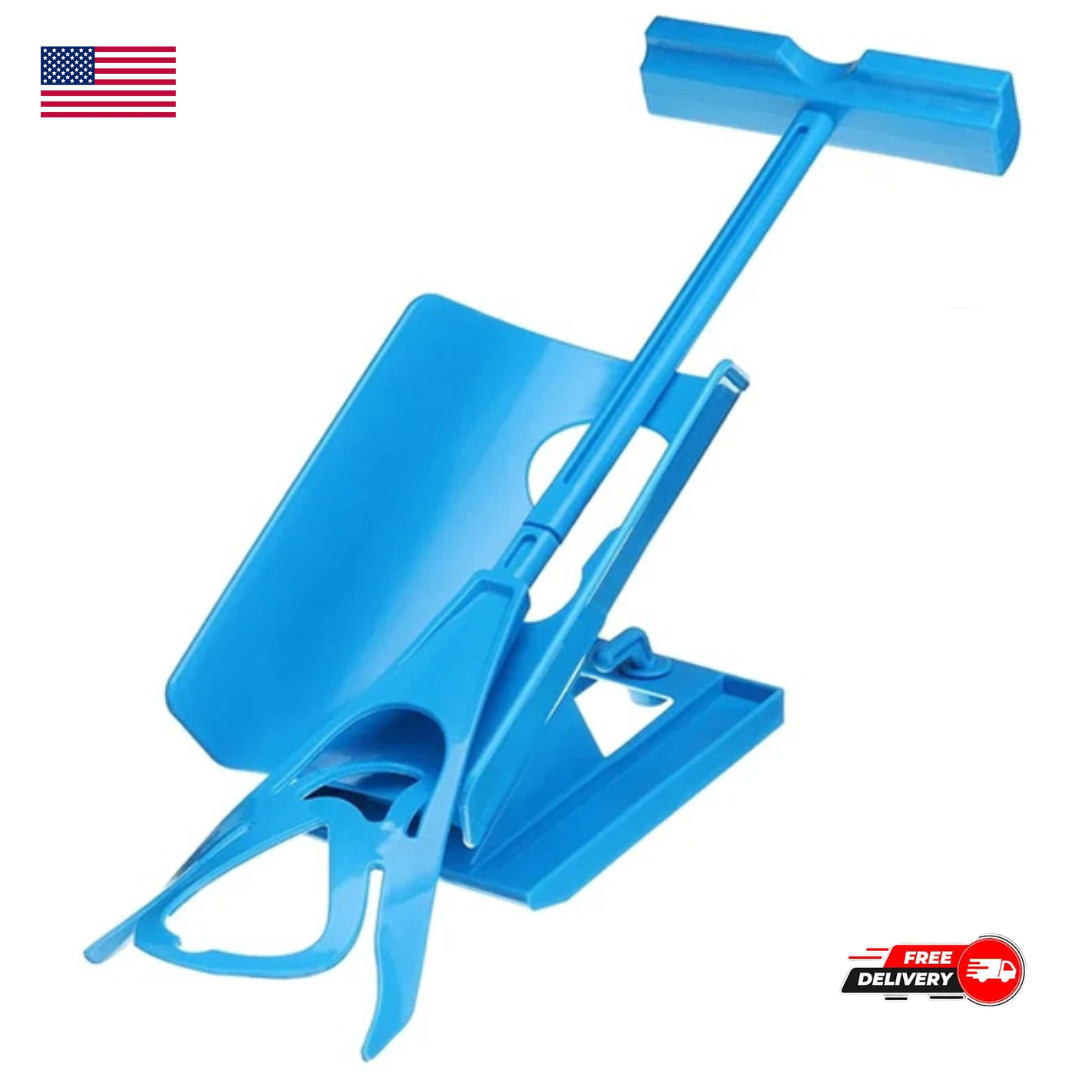 New Sock Slider Aid Blue Helper Kit Helps Put Socks On Off No Bending Shoe Horn