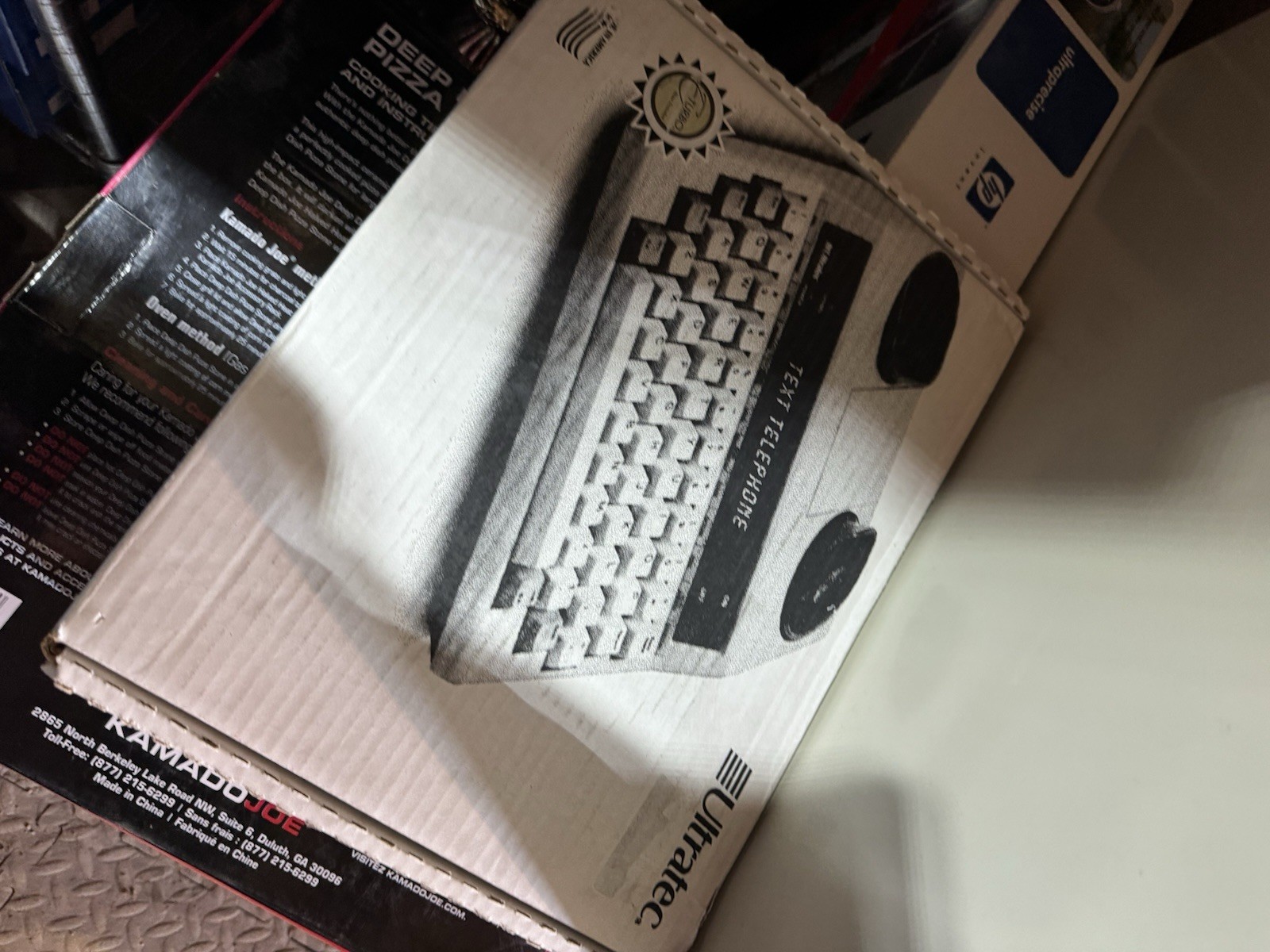 Ultratec Minicom 4 Turbo Text to Telephone Phone Hearing Impaired Announcer
